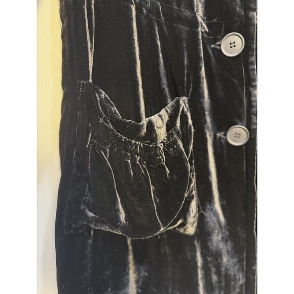 Johnny Was | Black Velvet Style Jacket | Size S - Picture 8 of 10